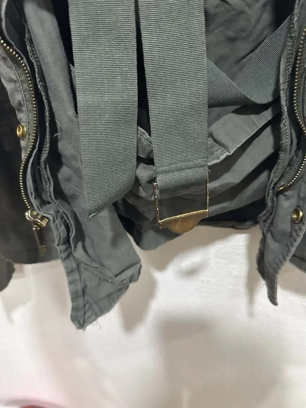 Blac Label 1968 Embroidered Military Field Jacket Grey